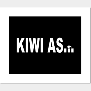 Kiwi as design for New Zealanders Posters and Art